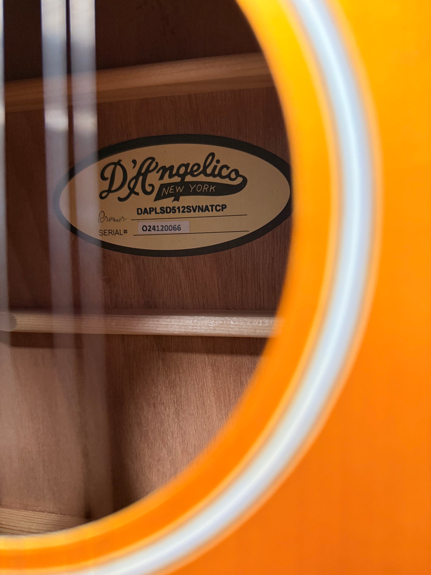 Dangelico Bowery 12 String Nat