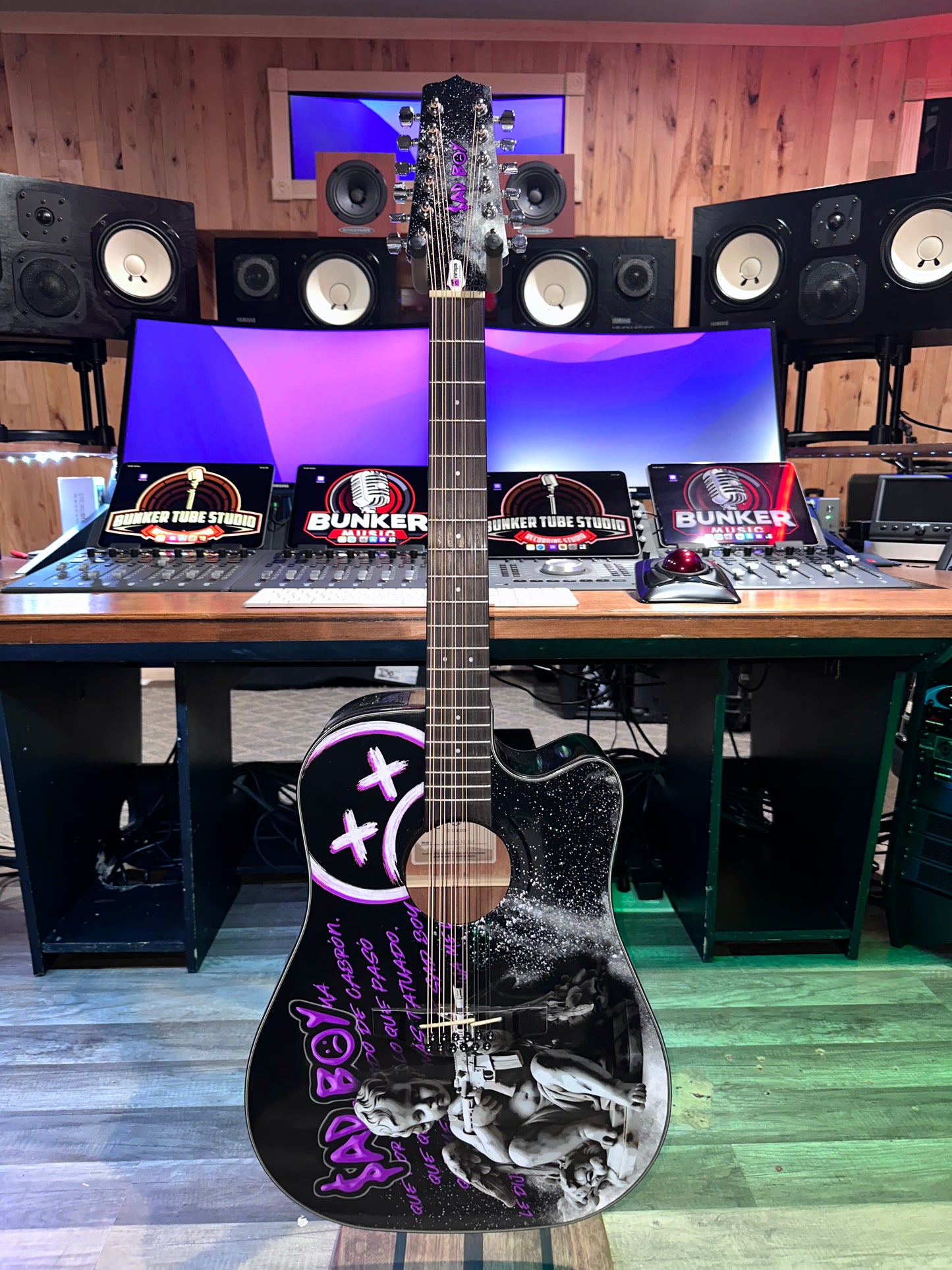 Takamine GD30CE-12 Custom Sad Boys Wrap