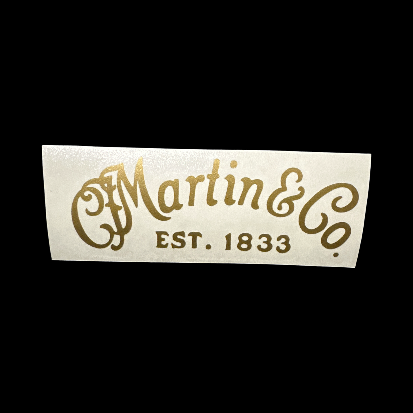 Martin Logo Sticker