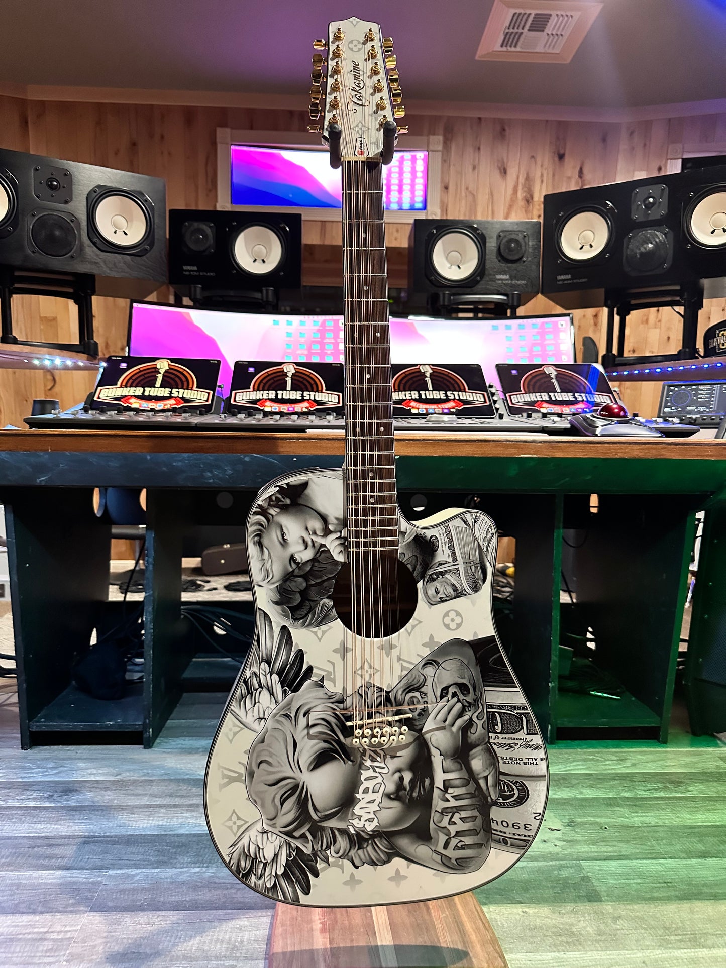 Takamine GD37CE-12 Custom Angel Wrap