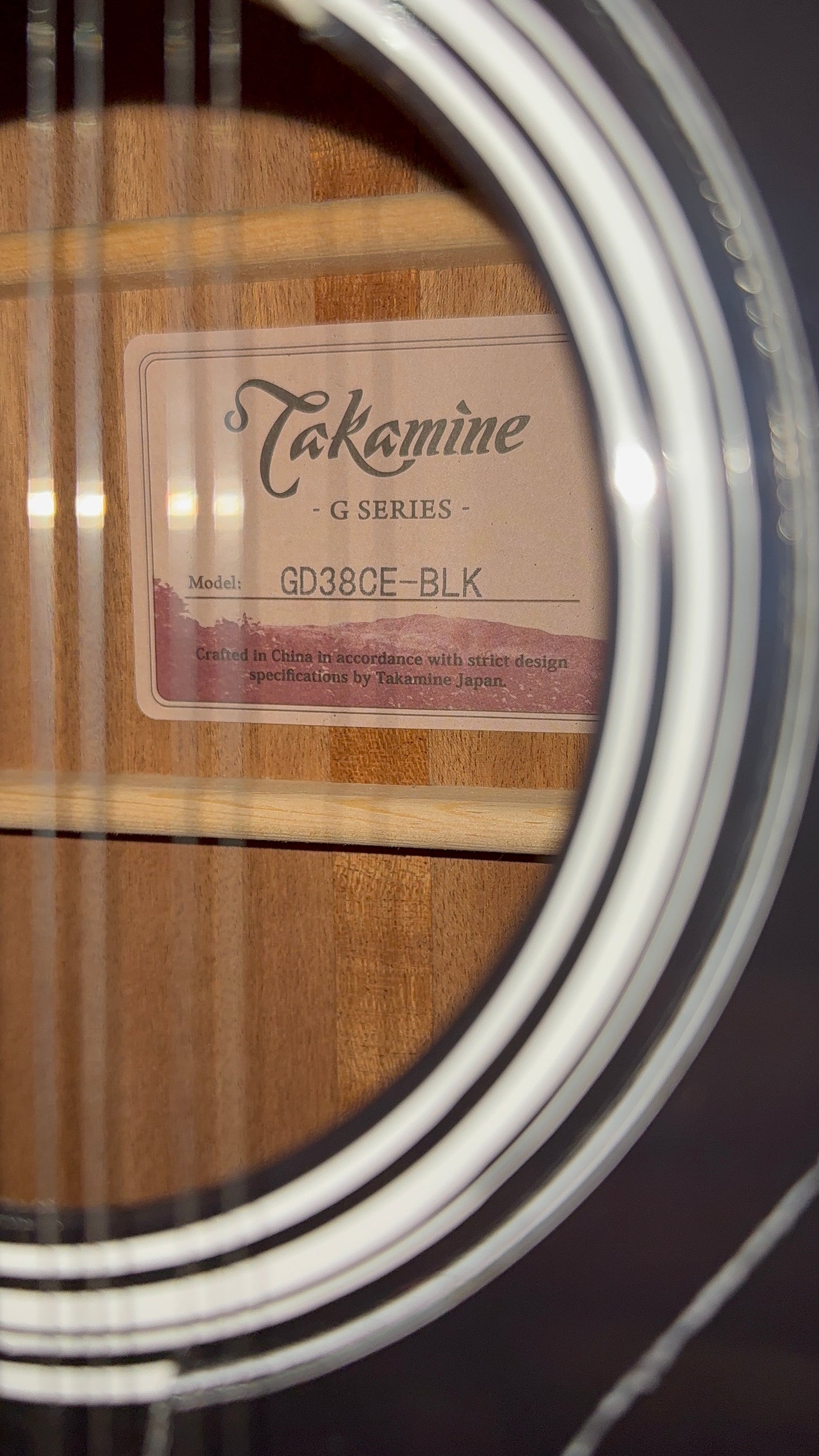 Takamine GD38CE CUSTOM