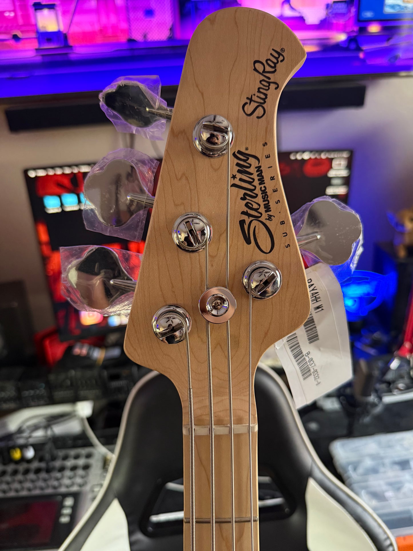 Sterling 4 String Stingray Bass HH