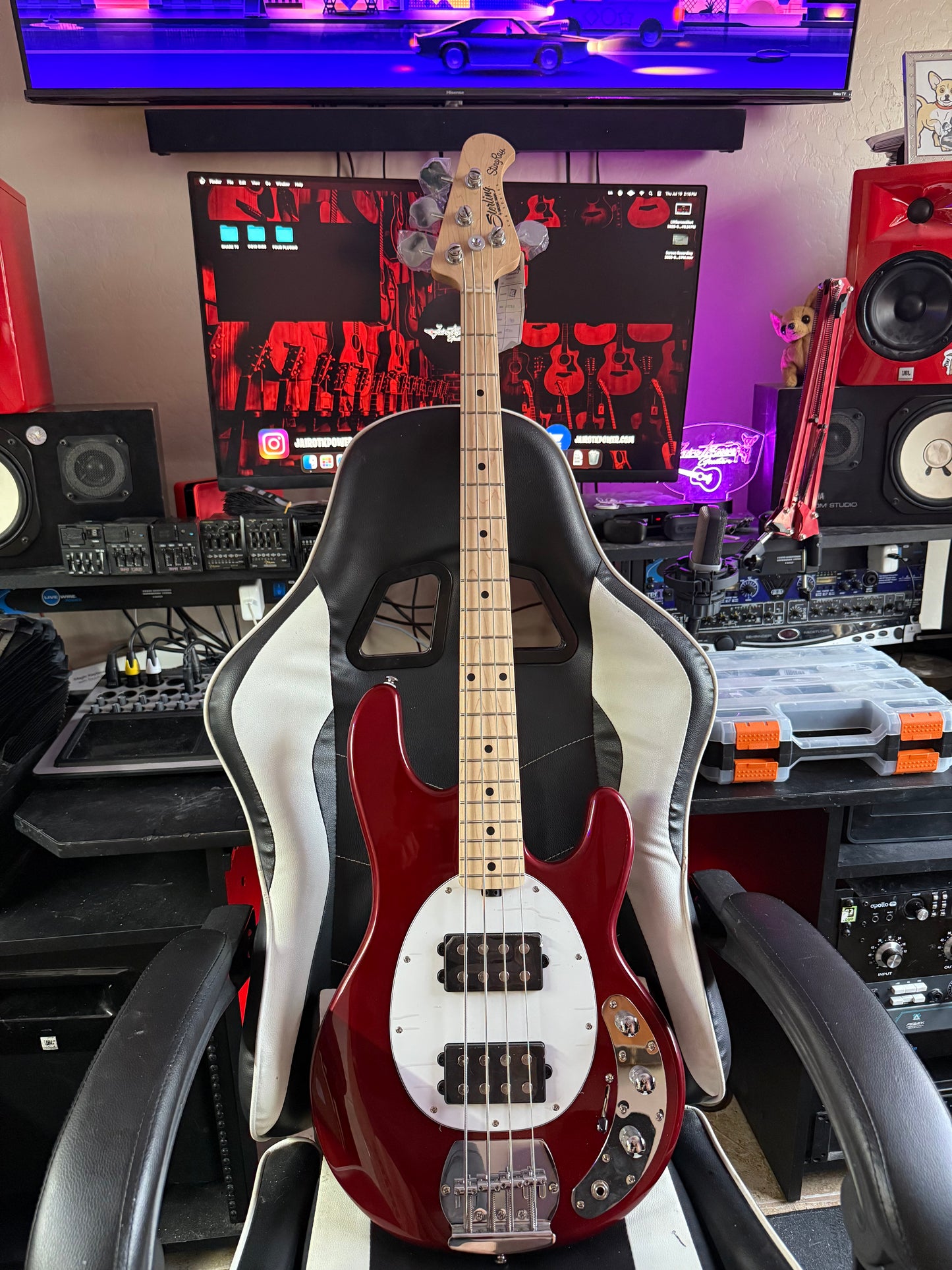 Sterling 4 String Stingray Bass HH
