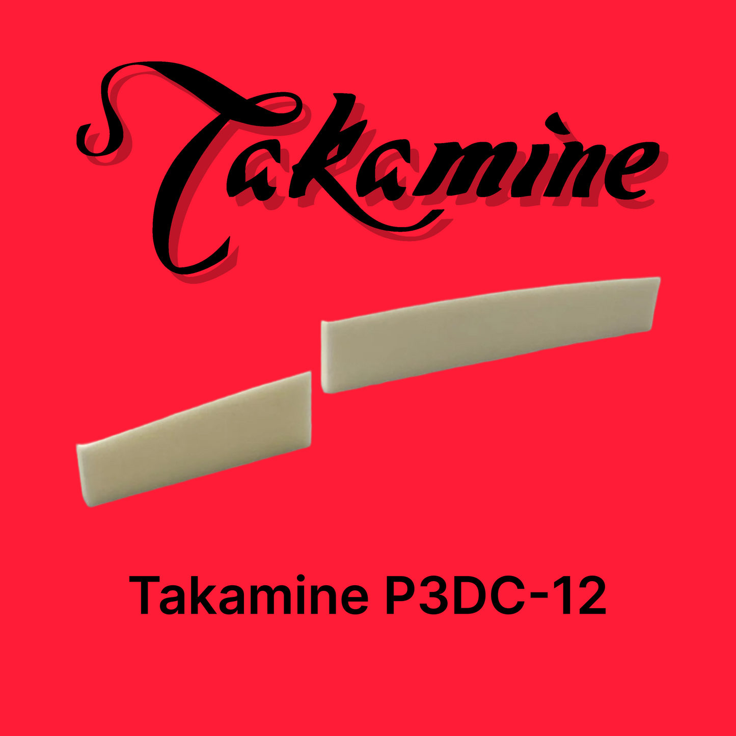 Takamine P3DC-12 Saddle