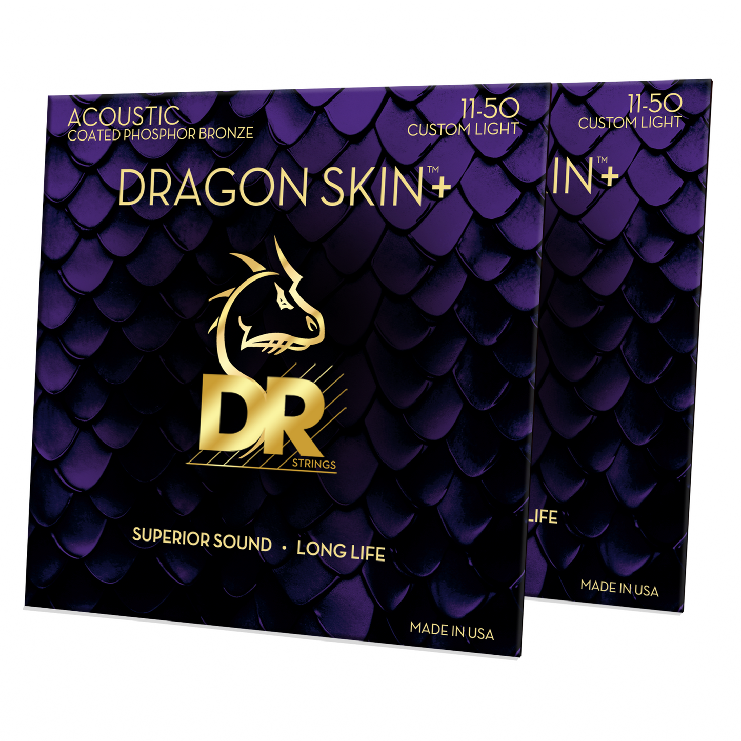 Dragon Skin Acoustic String 2 Sets