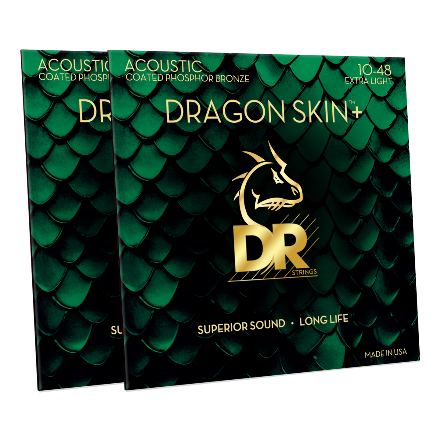 Dragon Skin Acoustic String 2 Sets