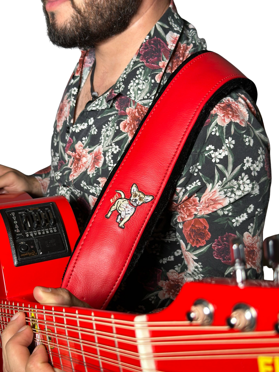 Tk Power Leather Guitar/Bass Strap