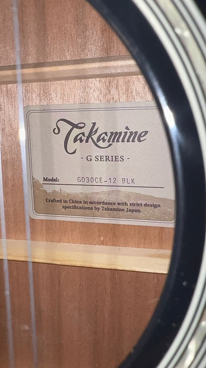 Takamine GD30ce-12 Custom