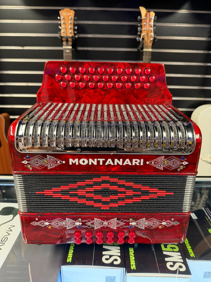 Montanari Accordion 3112 Red