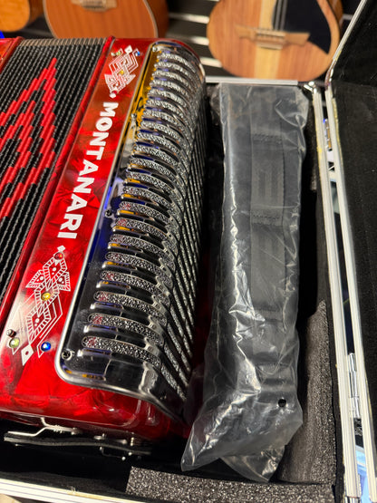 Montanari Accordion 3112 Red