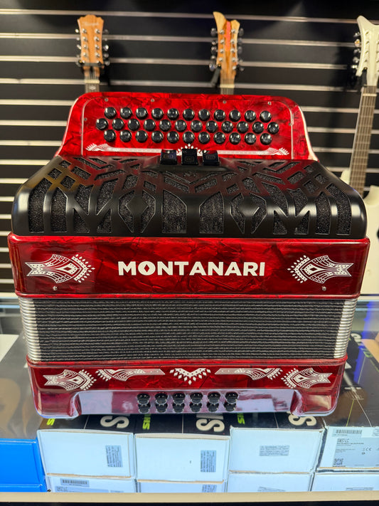 Montanari 3 Registros Fa Rojo