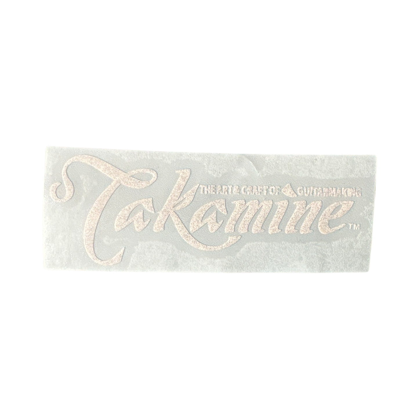 Takamine Art Of Making Guitar Sticker