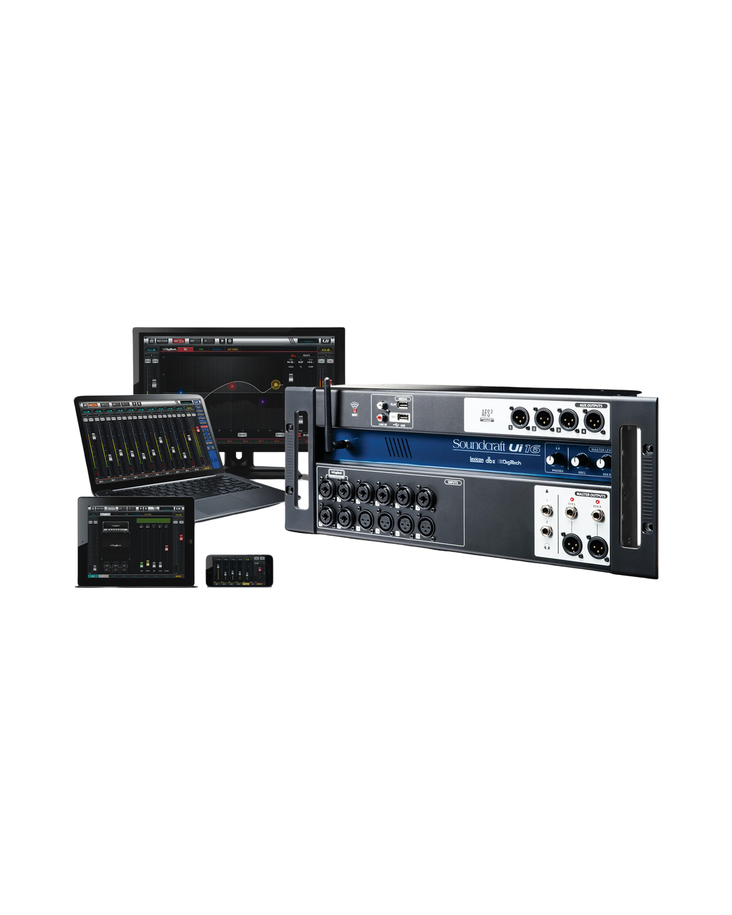 Soundcraft ui16 mixer