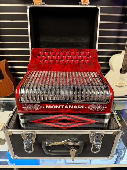 Montanari Accordion 3112 Red