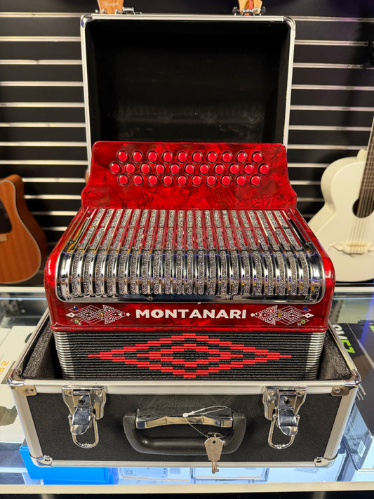 Montanari Accordion 3112 Red