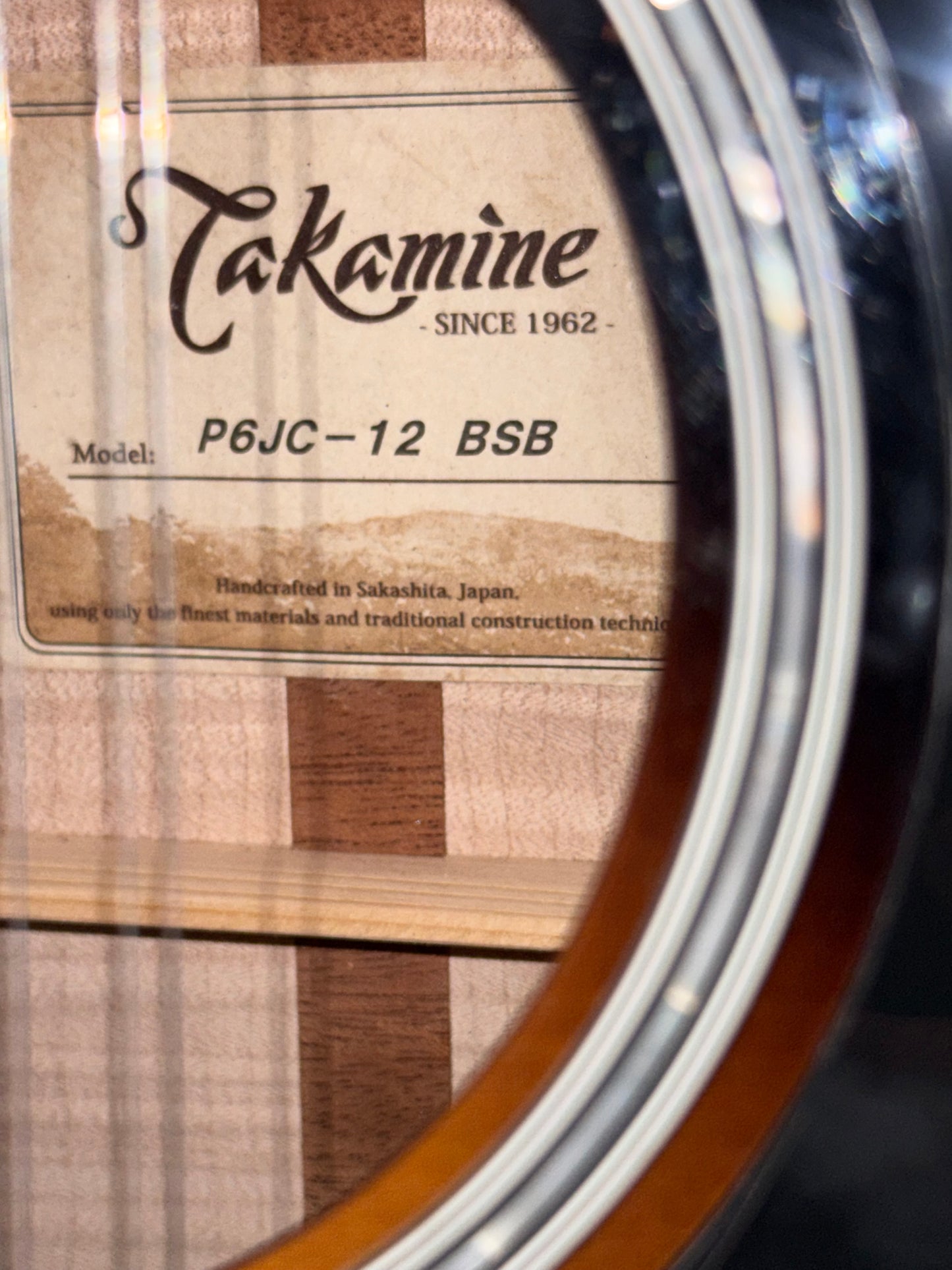 Takamine P6JC-12 BSB