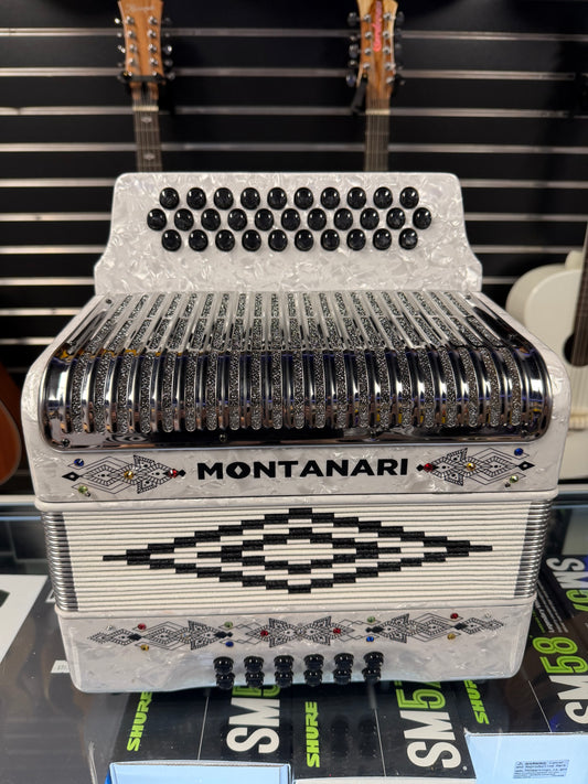 Montanari Accordion 3112 White