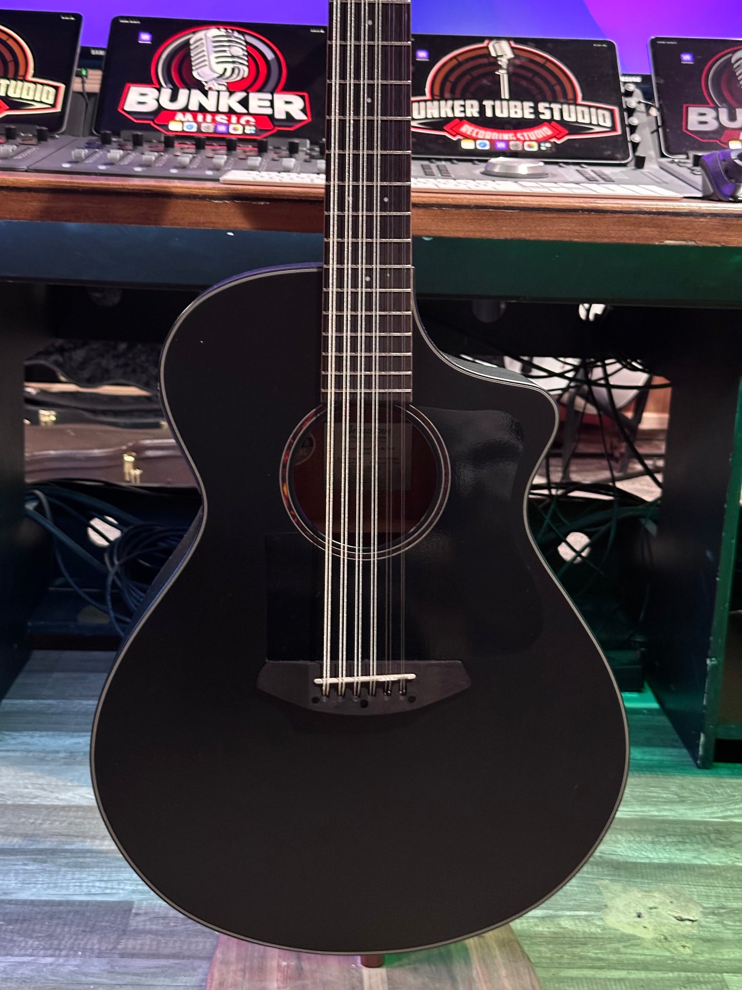 Custom Breedlove Black 12 String