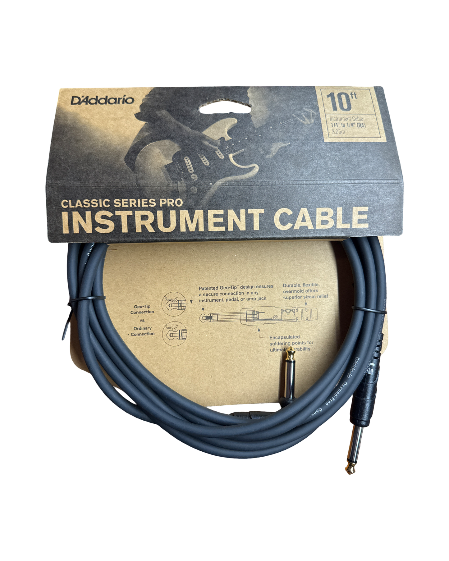 Daddario Instrument Cable 10ft