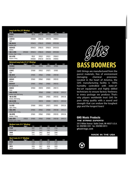 Bass Boomer Strings