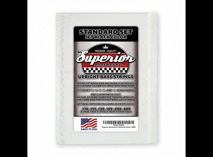 Jet Black Superior Bass Works Strings