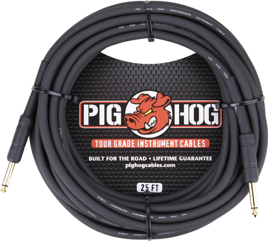 Pig Hog Instrument Cable 25ft