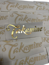 Takamine Art Of Making Guitar Sticker