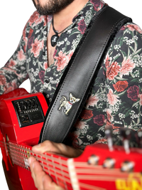 Riki Leather Guitar/Bass Strap